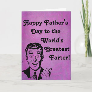 World's Best Farter Card