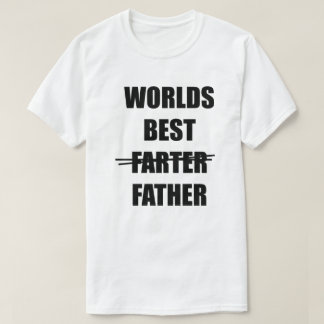 World's Best Farter (Father) Humourous Men's T-Shirt