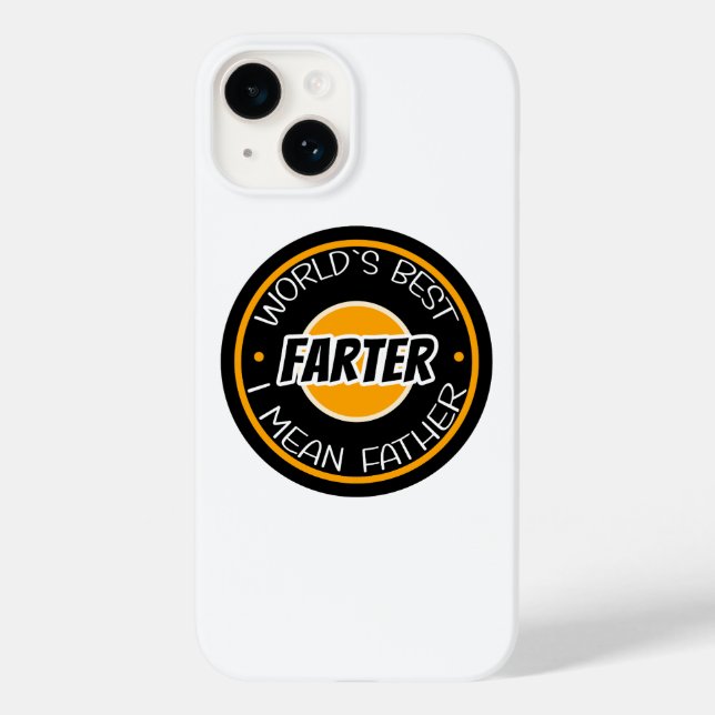 World's Best Farter I Mean Father Case-Mate iPhone Case (Back)