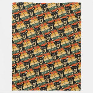World's Best Farter I Mean Father Funny Dad Dog Fleece Blanket