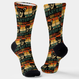 World's Best Farter I Mean Father Funny Dad Dog Socks