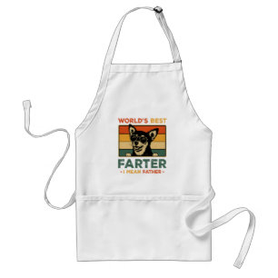 World's Best Farter I Mean Father Funny Dad Dog Standard Apron
