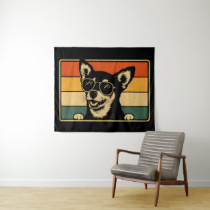World's Best Farter I Mean Father Funny Dad Dog Tapestry