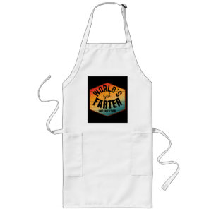 WORLD'S BEST FARTER I MEAN FATHER LONG APRON