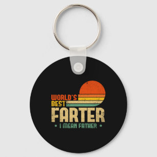 Worlds Best Farter I Mean Father Mens Fathers Day Key Ring