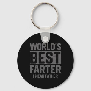 Worlds Best Farter I Mean Father Mens Fathers Day  Key Ring