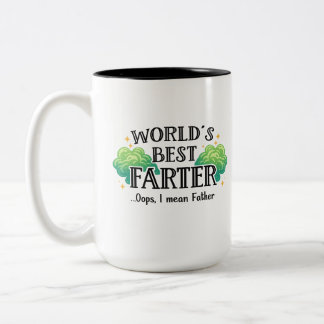 World's Best Farter Mug Gift for Dad Father's Day 