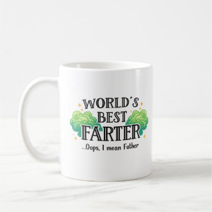 World's Best Farter Mug Gift for Dad Father's Day 