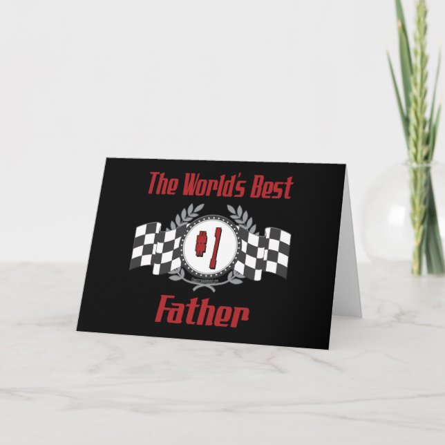 World's Best Father Card (Front)