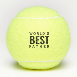 Worlds Best Father Customisable Tennis Balls