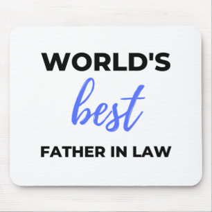 World's Best Father In Law 2 Mouse Mat