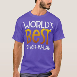 World's Best Father In Law FatherInLaw Daughter S T-Shirt