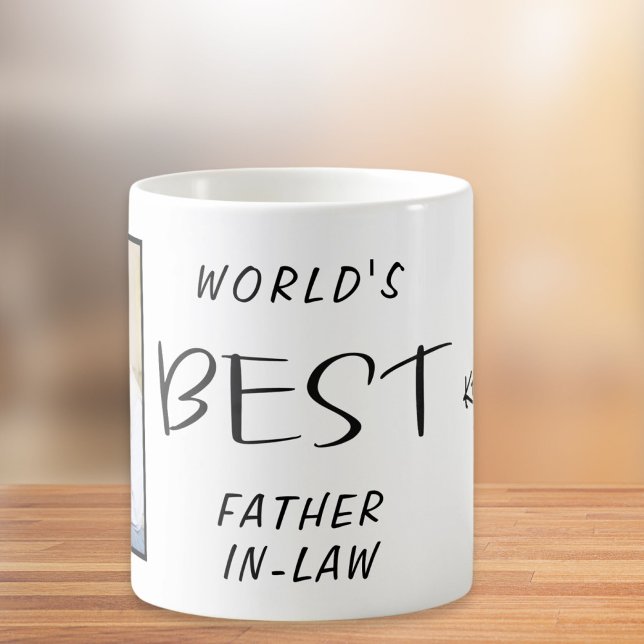 World's Best Father-In-Law Photo Coffee Mug (Creator Uploaded)
