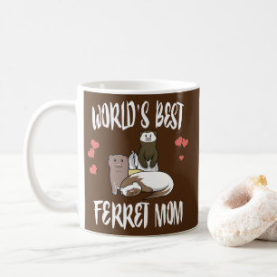 World's Best Ferret Mum  Coffee Mug