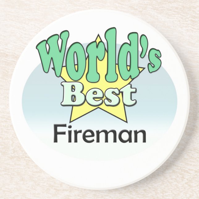 World's best Fireman Coaster (Front)