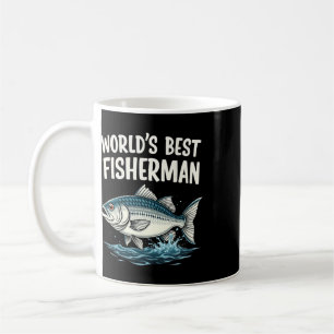 World's Best Fisherman Fishing Enthusiast Coffee Mug