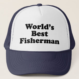 World's Best Fisherman Trucker Hat