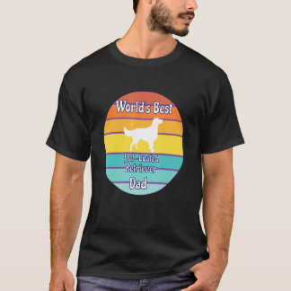 World's Best Flat Coated Retriever Dad T-Shirt