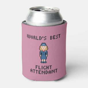 World's Best Flight Attendant Can Cooler