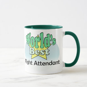 World's Best Flight Attendant Mug