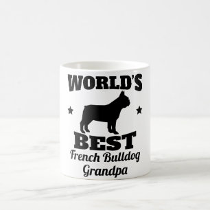 Worlds Best French Bulldog Grandpa Coffee Mug