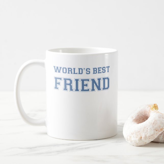 Worlds Best Friend Coffee Mug (With Donut)