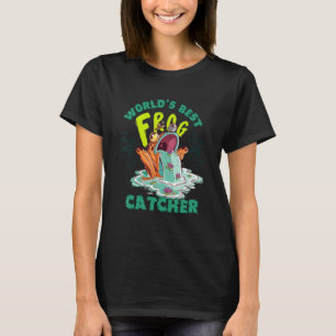 World's Best Frog Catcher Animal Frog T-Shirt
