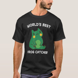 World's Best Frog Catcher Hunter Amphibian Catchin T-Shirt