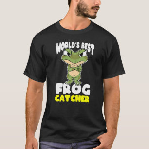 Worlds best frog catcher kids boy and girls  10 T-Shirt