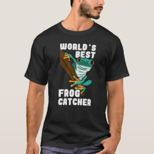 Worlds best frog catcher kids boy and girls 2 T-Shirt