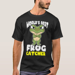 Worlds best frog catcher kids boy and girls 2 T-Shirt