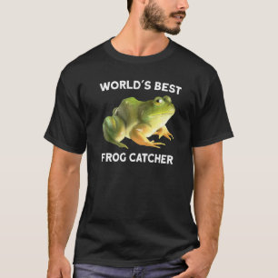 Worlds best frog catcher kids boy and girls T-Shirt