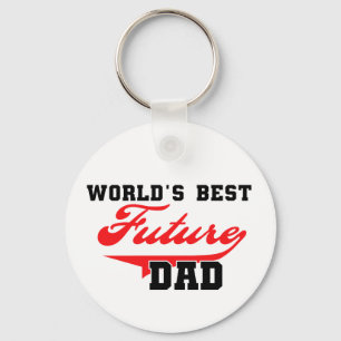 World's Best Future Dad T shirts and Gifts Key Ring