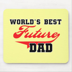 World's Best Future Dad T shirts and Gifts Mouse Mat
