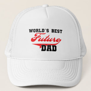 World's Best Future Dad T shirts and Gifts Trucker Hat