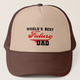World's Best Future Dad T shirts and Gifts Trucker Hat