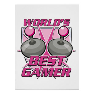 World's Best Gamer Poster