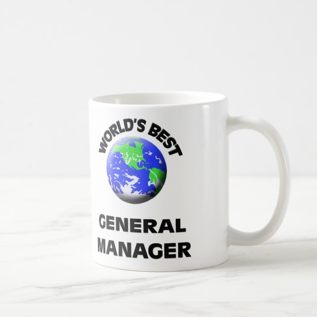 World's Best General Manager Coffee Mug (Right)