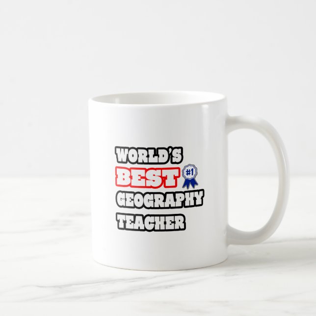 World's Best Geography Teacher Coffee Mug (Right)