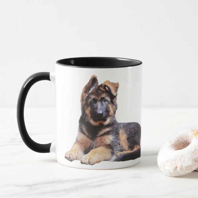 World's Best German Shepherd Dad Mug (With Donut)