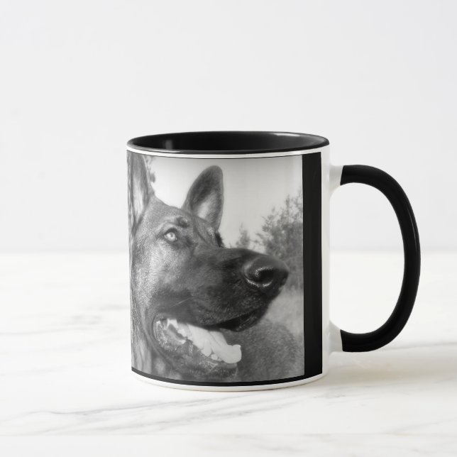 World's Best German Shepherd Mum Mug (Right)