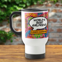 World's Best Girlfriend Fun Modern Retro Comic