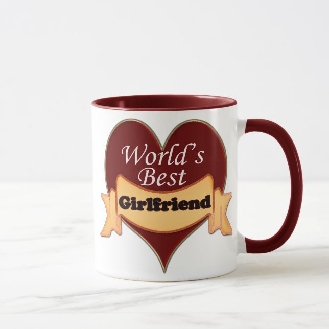 World's Best Girlfriend Mug (Right)