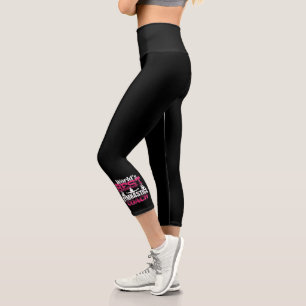 World's Best Girls Gymnastics Coach Capri Leggings