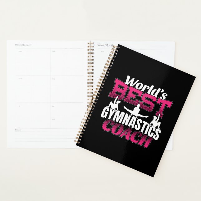 World's Best Girls Gymnastics Coach Planner (Display)