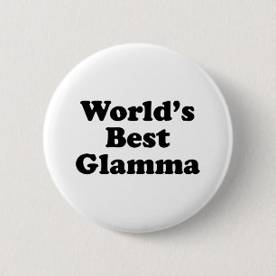 World's Best Glamma 6 Cm Round Badge