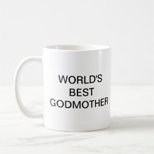 World's best godmother coffee mug