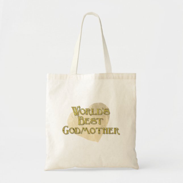 World's Best Godmother Tote Bag (Front)