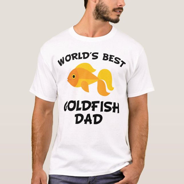 World's Best Goldfish Dad T-Shirt (Front)