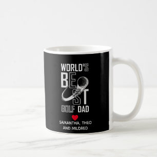 World's Best Golf Dad Dad Gifts Coffee Mug